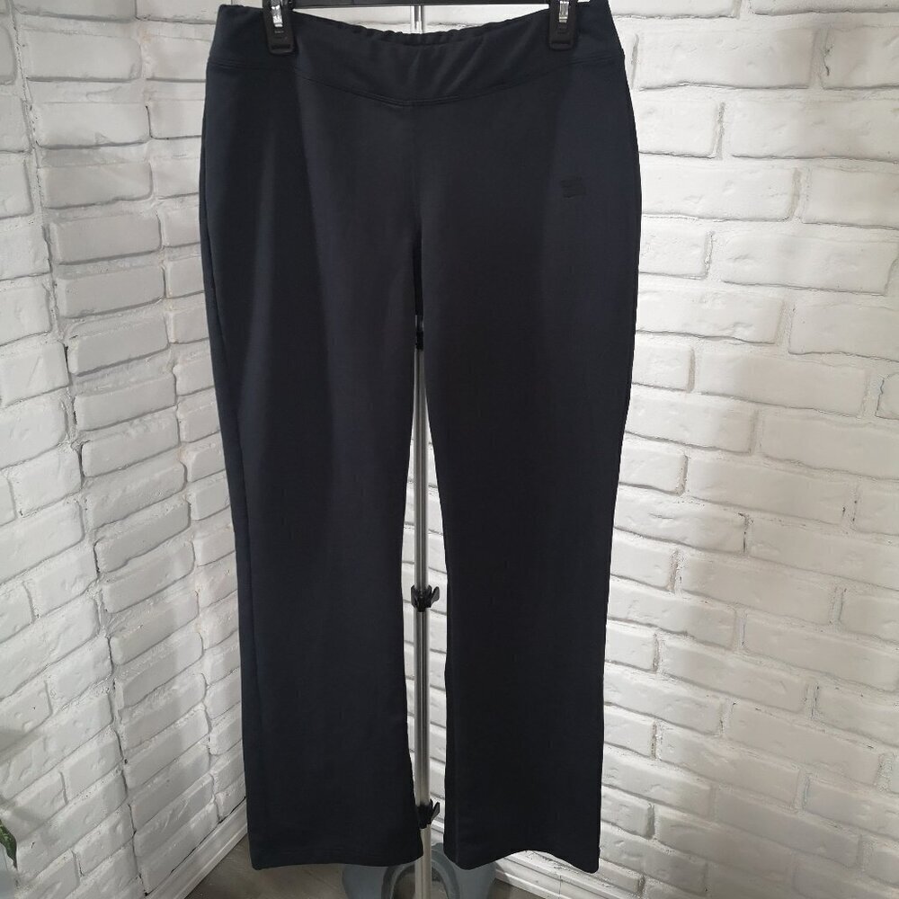 Moving Comfort DRI Layer Plus Ladies Size Large Black Straight Legs Yoga Pants